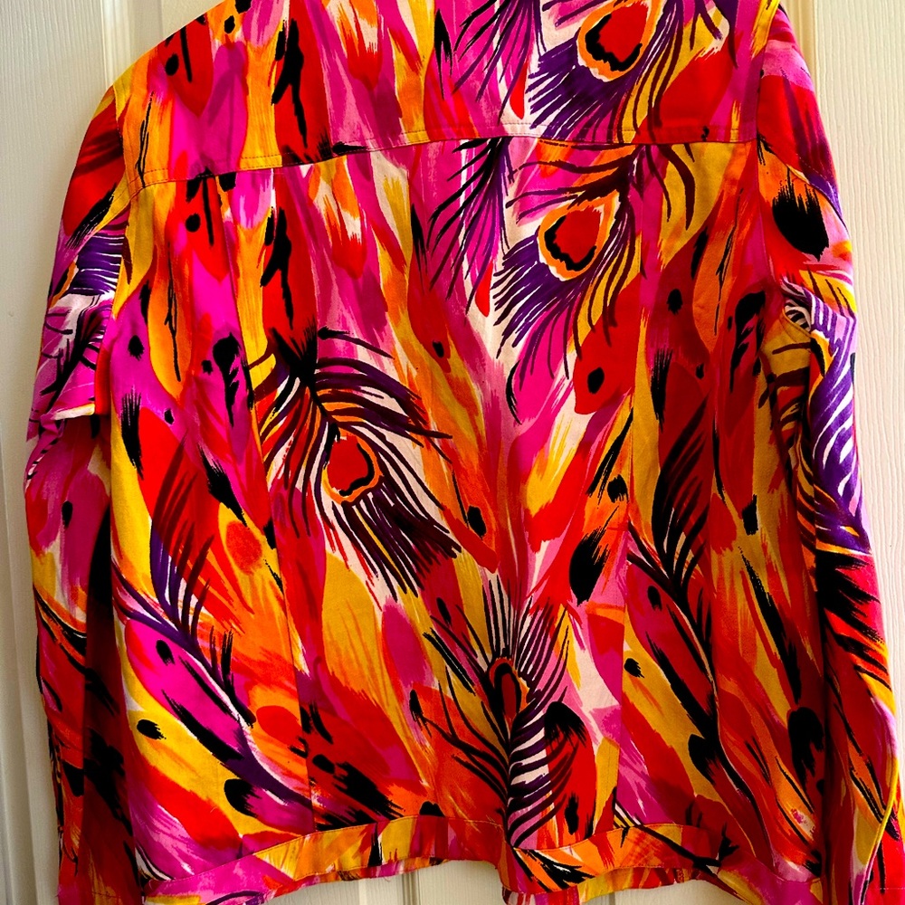 Ladies multicolored short jacket